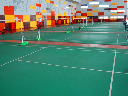 pvc羽毛球地板
